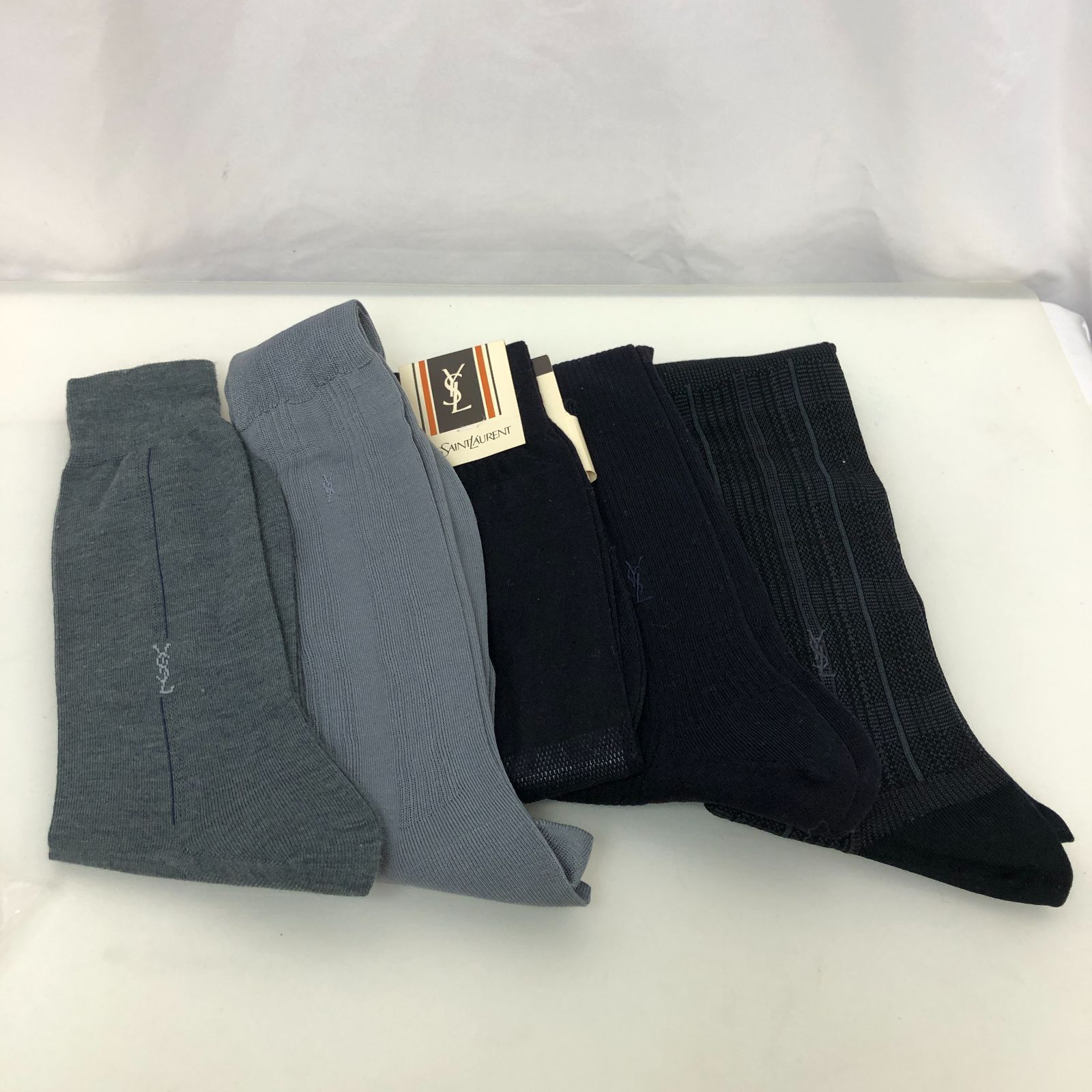 Hiroki Dior & Yves Saint Laurent ソックス Christian Dior /YSLソックス 3色セット - メルカリ