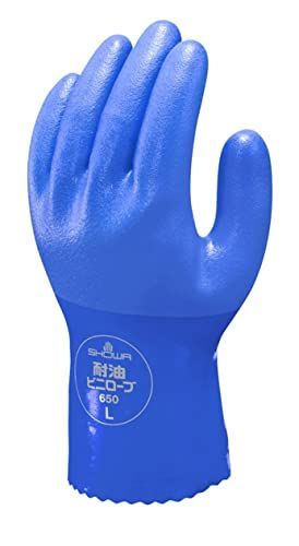 ショーワグローブ Ｎｏ．６５０耐油ビニローブＬ １０双
