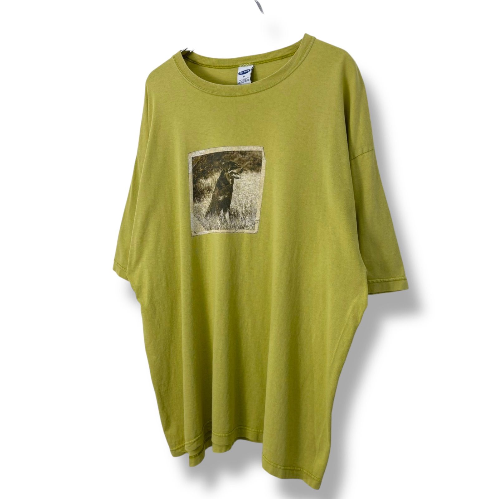 Rare】 90s~ OLDNAVY Photo Print T-Shirt 【XL】 90年代 オールド 