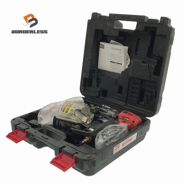 品 MAX マックス 65mm 高圧 コイルネイラ HN-65FW1 ケース付 型枠用モデル コンタクトップ エア釘打機 エア釘打ち機117296