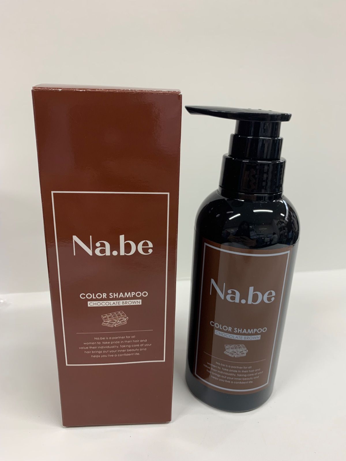 Na.be カラーシャンプー チョコレートブラウン 270ml2本セット Amazon | ナイブ ヘアカラー シャンプー （チョコレートブラウン