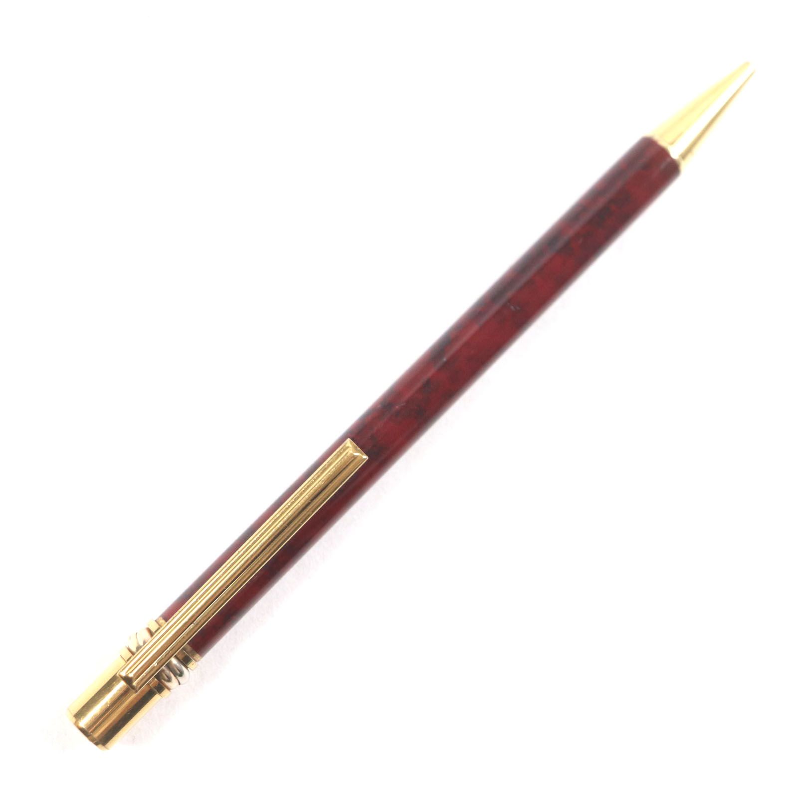 良品▽Cartier カルティエ トリニティ マーブル柄 ロゴ刻印入り