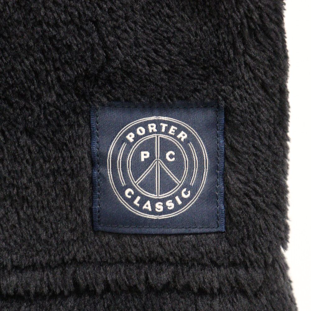 Porter Classic ポータークラシック HIGH LOFT FLEECE TURTLENECK ハイロフト ボアフリース タートルネックニットセーター ハイネック ネイビー Porter Classic (ポータークラシック) HIGH LOFT FLEECE TURTLENECK