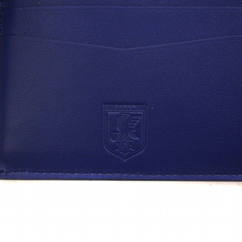 ダンヒル dunhill SAMURAI BLUE 10CC コートウォレット JFA公式コラボ限定サッカー日本代表サムライブルー 長財布 ウォレット  ロゴ レザー 紺 ネイビー □GY18 /MQ - メルカリ