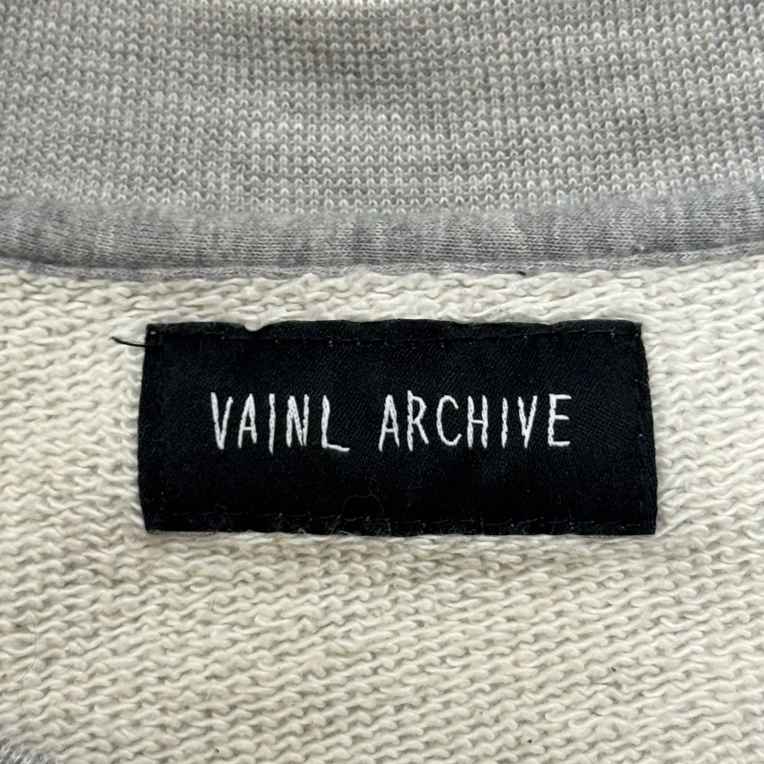 参考上代19800円 VAINL ARCHIVE 22AW クルーネックスウェット