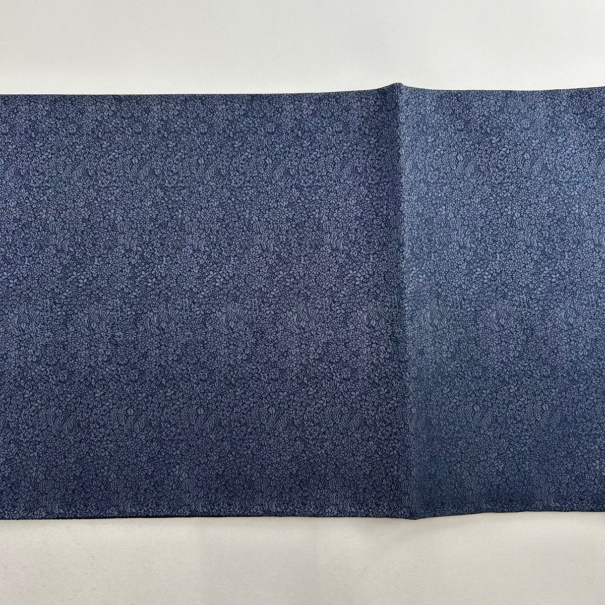 袋帯 美品 秀品 草花 細密織 藍色 六通 正絹 【中古】 - メルカリ