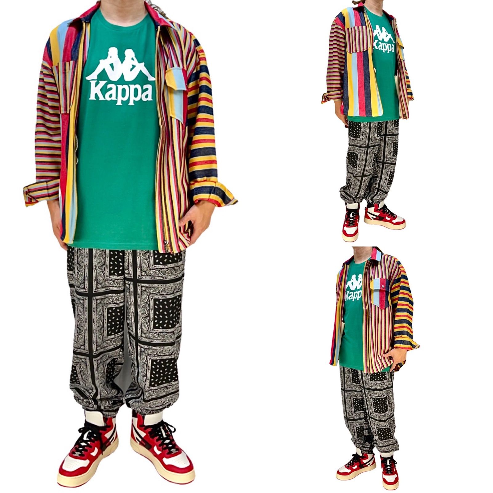 Kappa カッパ OMINI オミニ ブランド クラシック ロゴ Tシャツ