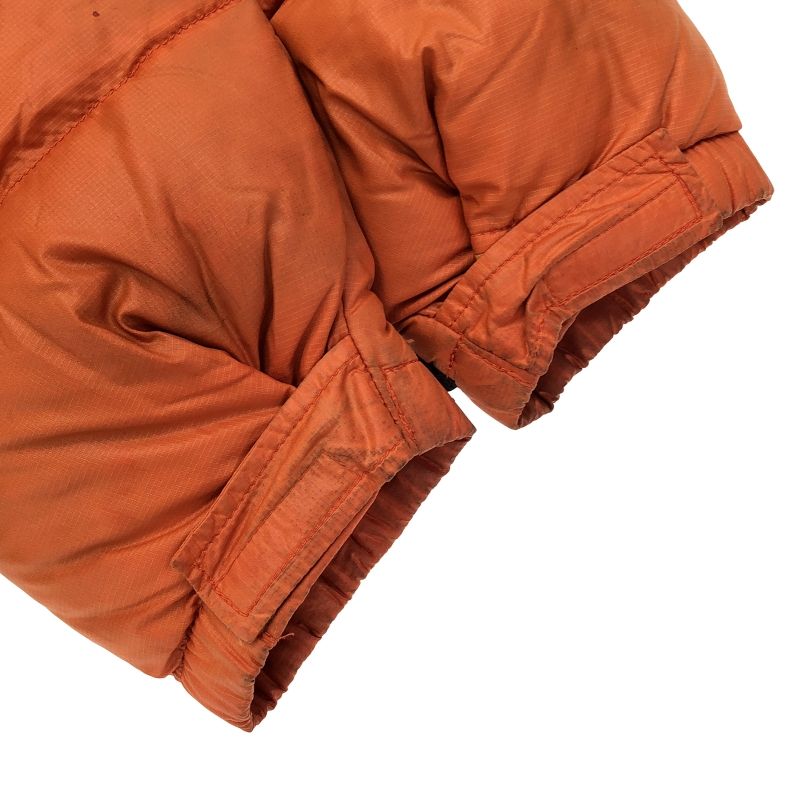 中古】THE NORTH FACE ヌプシダウンジャケット サイズL オレンジ 