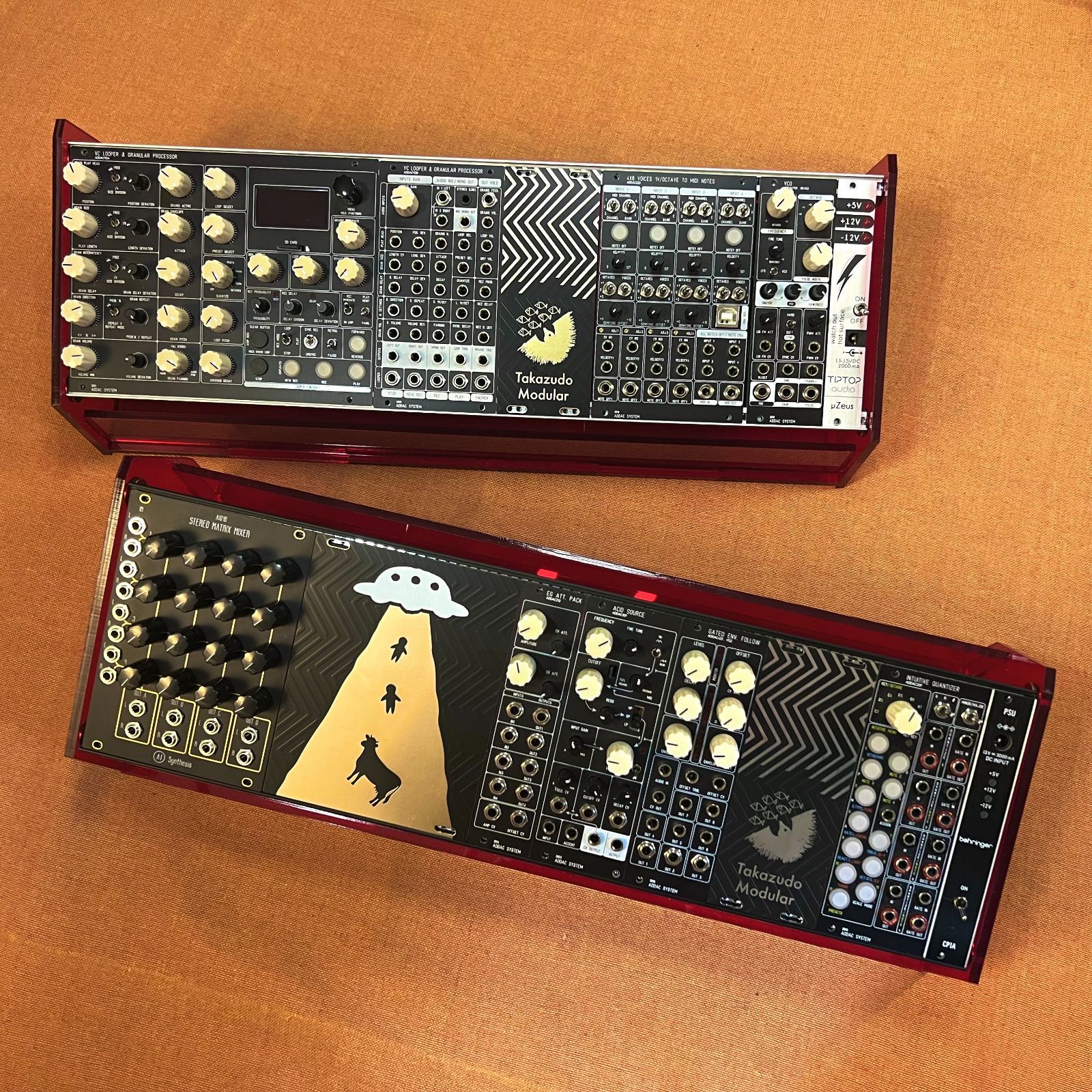 アクリルモジュラーケース84HP