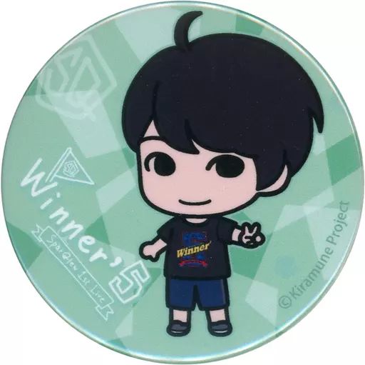 中古】バッジ・ピンズ(男性) 吉永拓斗(Tシャツ) 缶バッジ 「Kiramune 