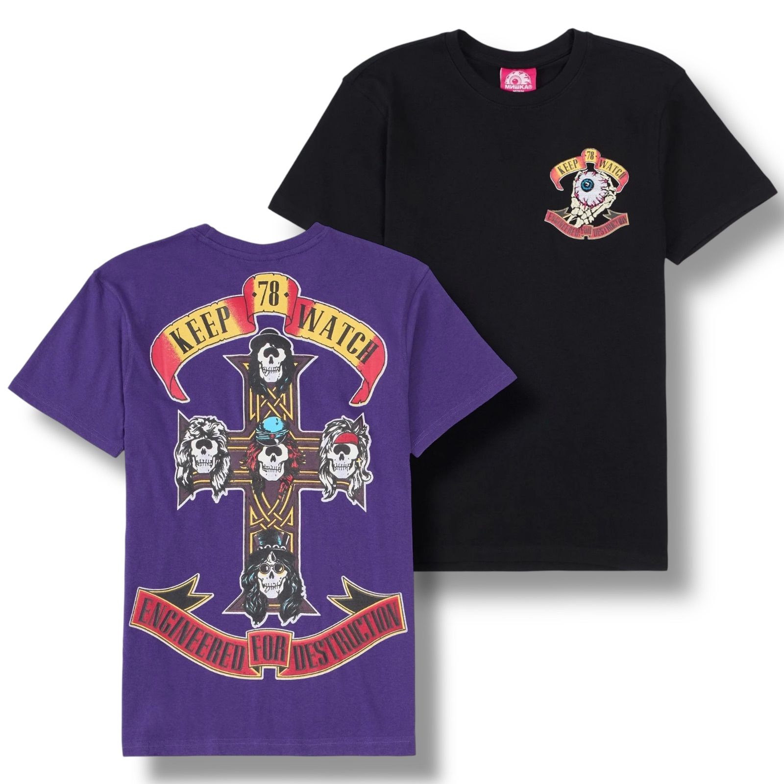 MISHKA DESTRUCTION TEE / msk-162  ミシカ Tシャツ