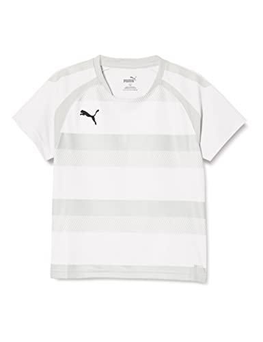 【新品・5営業日で発送】PUMA プーマ TEAMVISION_フープ_ゲームシャツ (705149) 色 : PUMA_WHT-GL サイズ : 130 