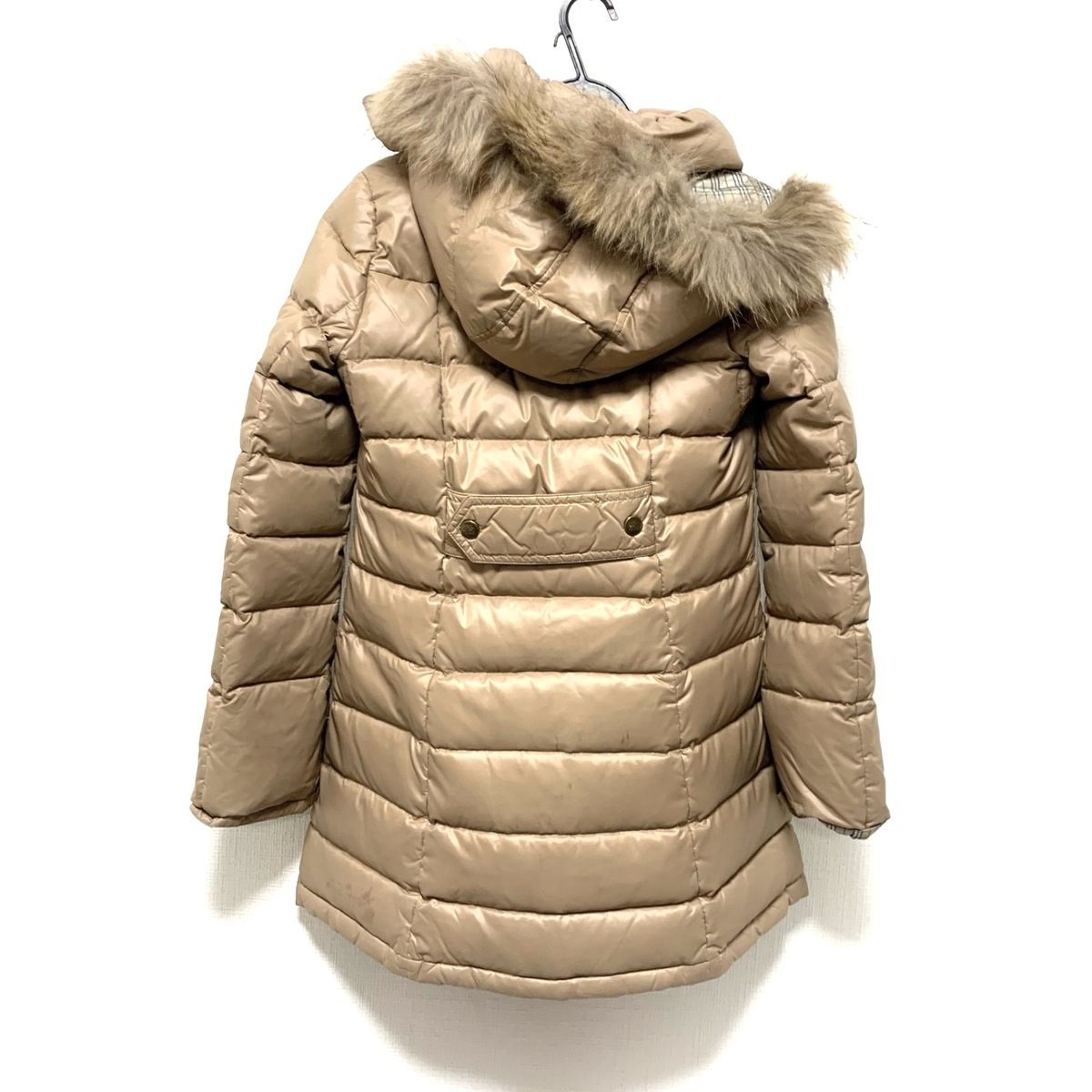 バーバリー　ブルーレーベル　ロングダウン　38 Burberry Blue Label(バーバリーブルーレーベル) ダウンコート