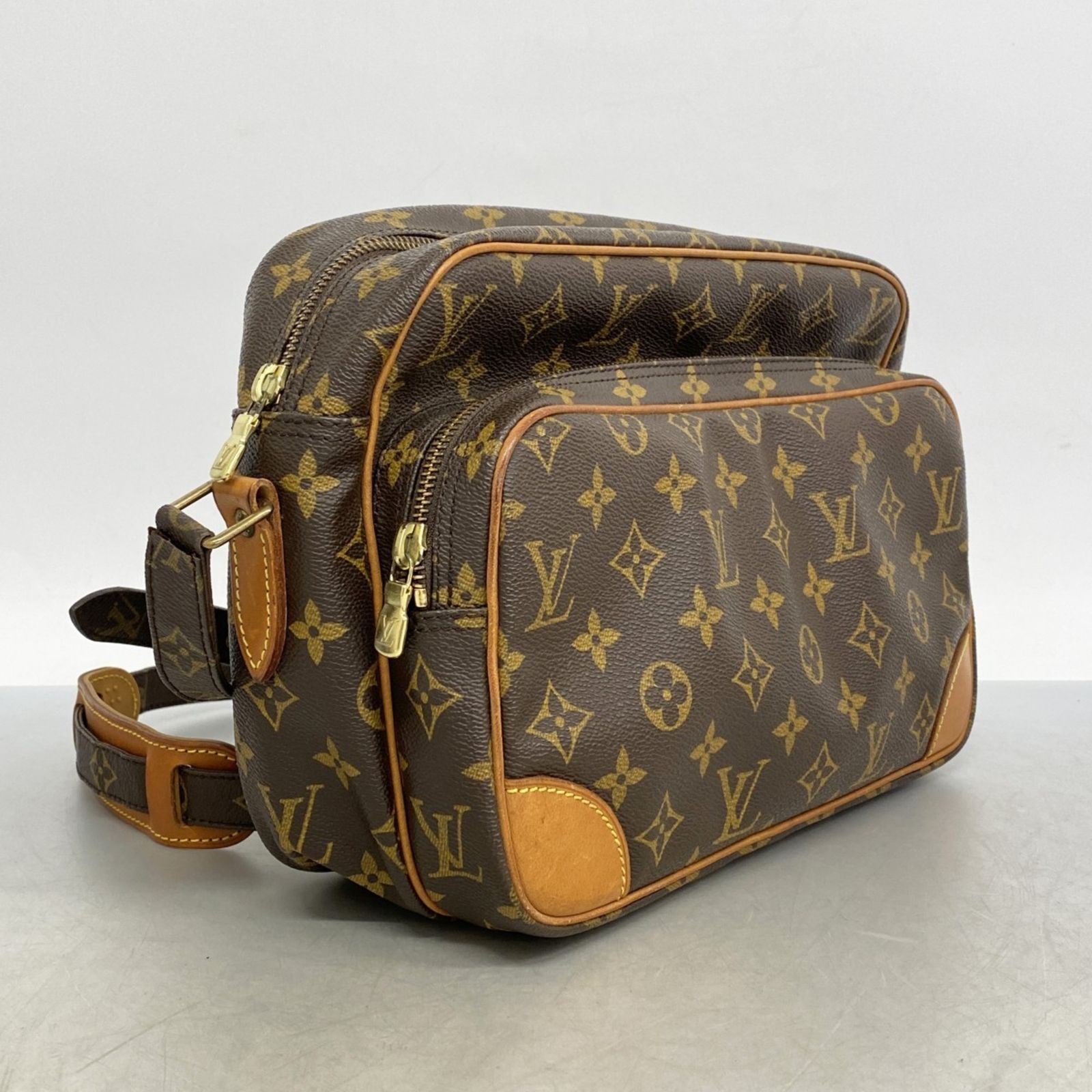 ルイ ヴィトン Louis Vuitton ルイ ヴィトン ショルダーバッグ モノグラム ナイル M45244 ブラウンレディース P1442152