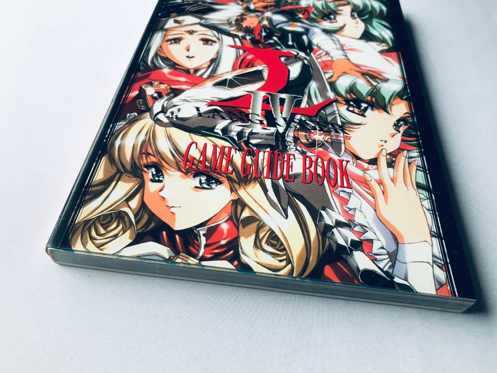 ラングリッサー4 IV ゲームガイドブック 攻略本 SS Langrisser 4 IV