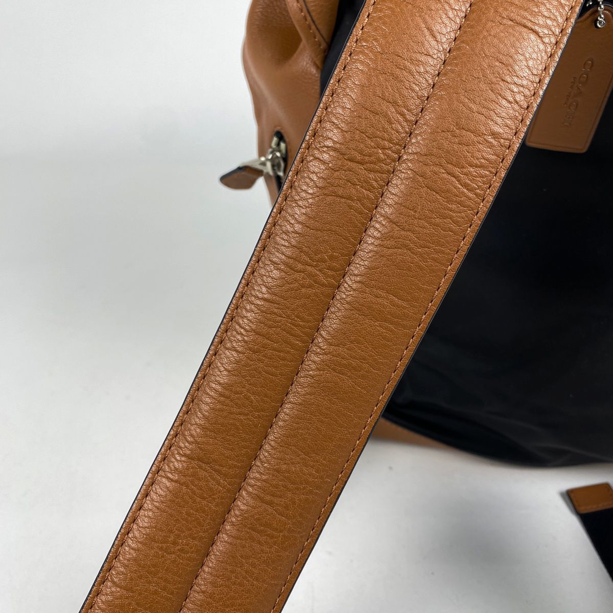 コーチ COACH ロゴ リュックサック バッグパック メンズ リュック レザー ブラウン F71728 レディース DECORATOM_COM_BR