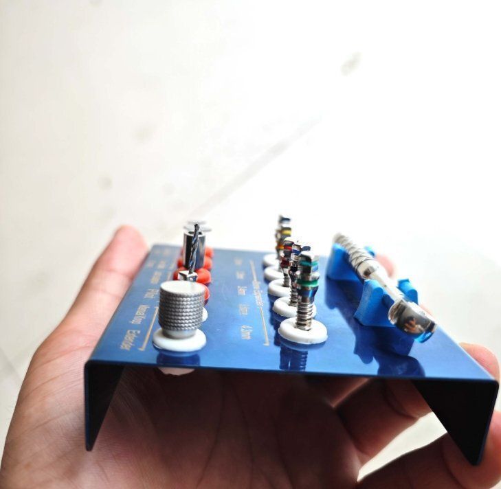  歯科口腔歯科用インプラント器具インプラント歯骨劈開骨押出骨拡張ツールボックスセット その他 オーラルケア