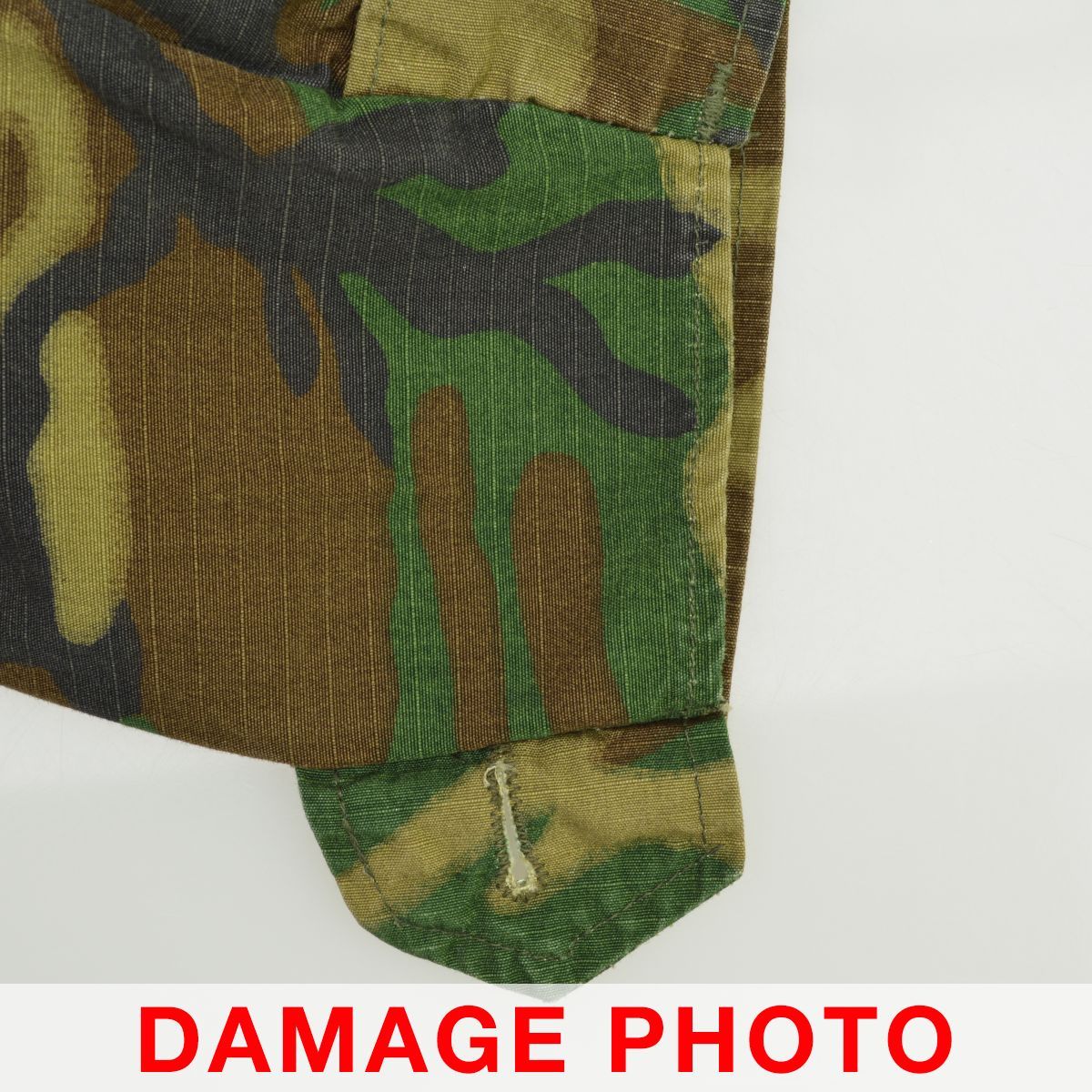 米軍実物 BDU 70s ジャングルファティーグ ブラウンリーフ リップス