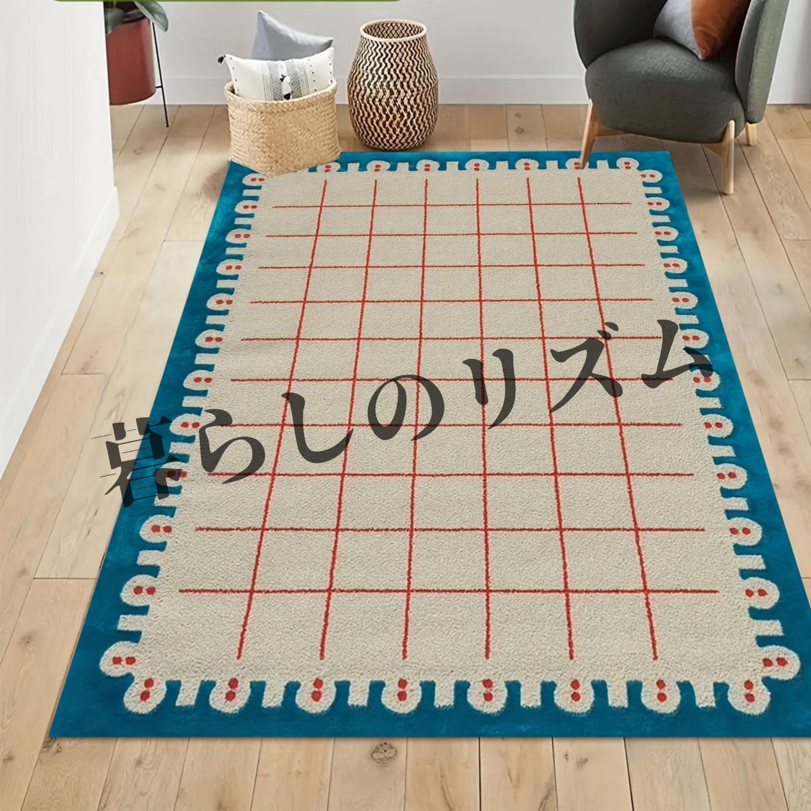 97×197 サンセットベージュ トルコヴィンテージラグ 97×197 サンセット