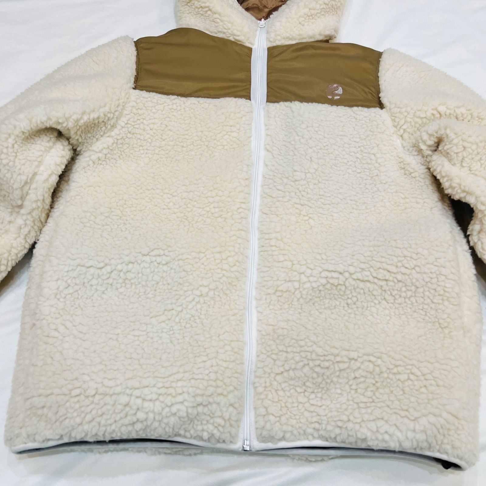 ReZARD ボアダウンジャケット Boa Down Jacket ホワイト Mサイズ 