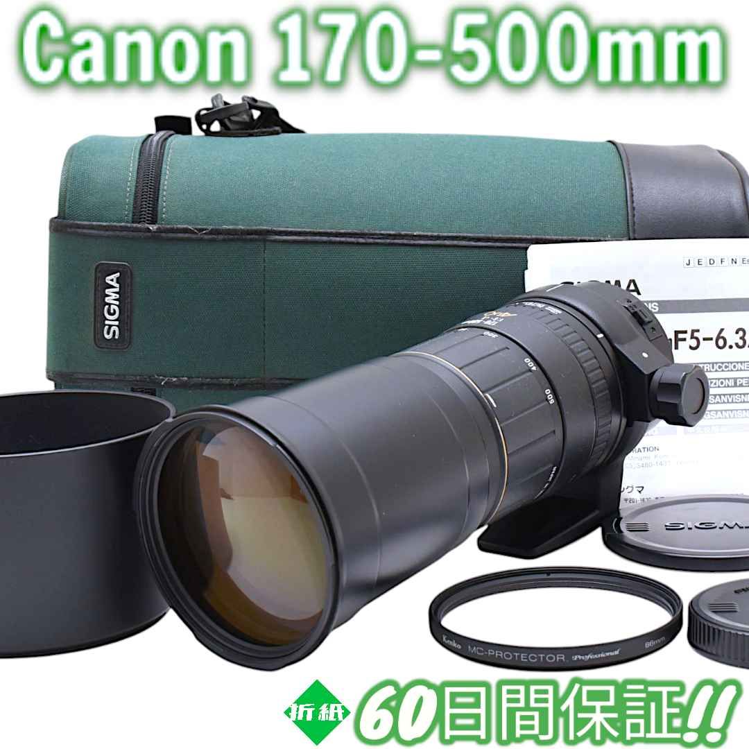 Canon 用 Sigma 170-500mm APO 超望遠レンズ #8216 - メルカリ