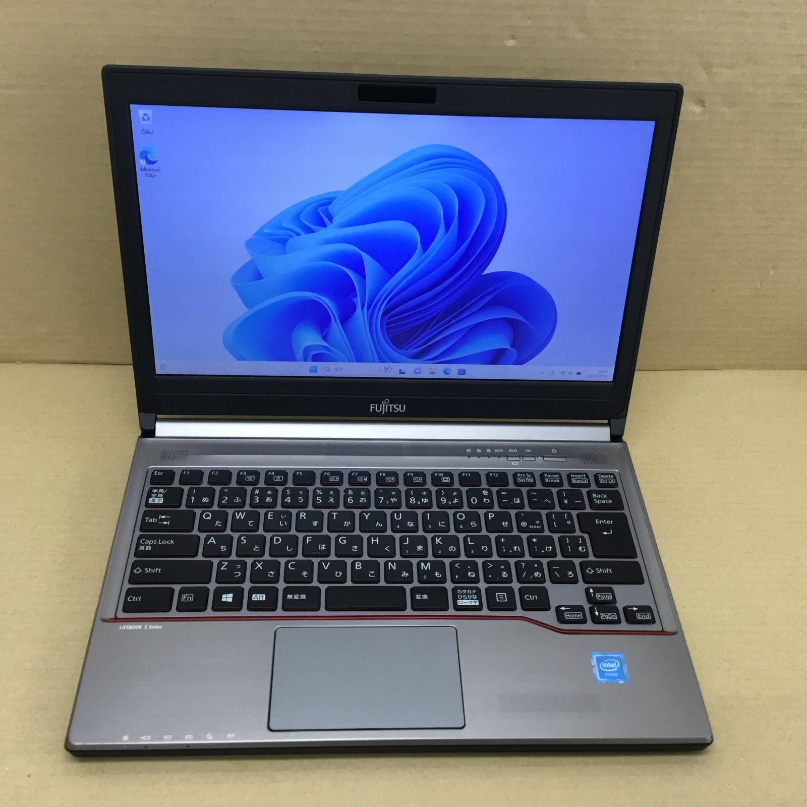 13.3型 富士通 E736/P Celeron 4GB 500GB Win11の+