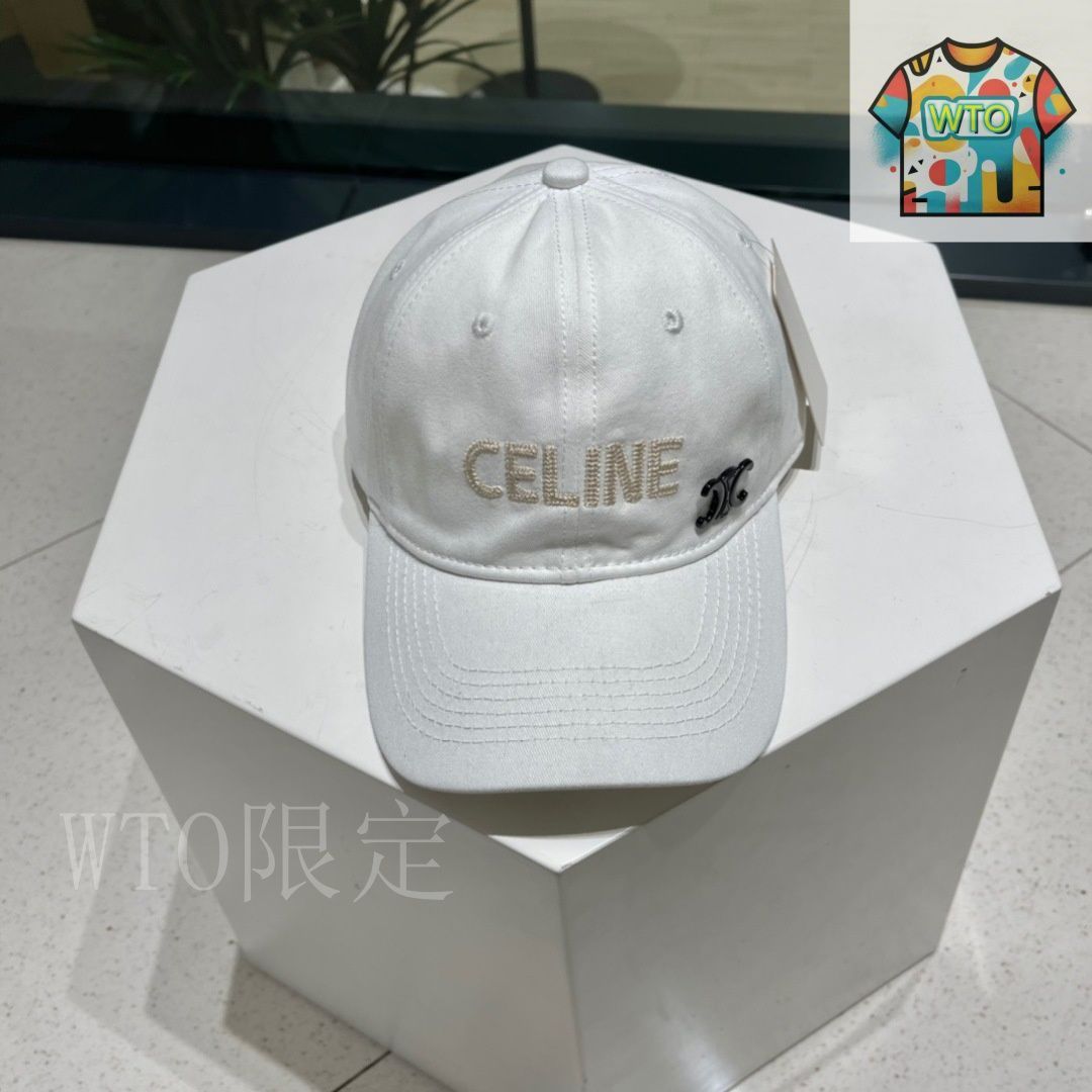 今日特価】CELINE 春夏 ベースボールキャップ - メルカリ