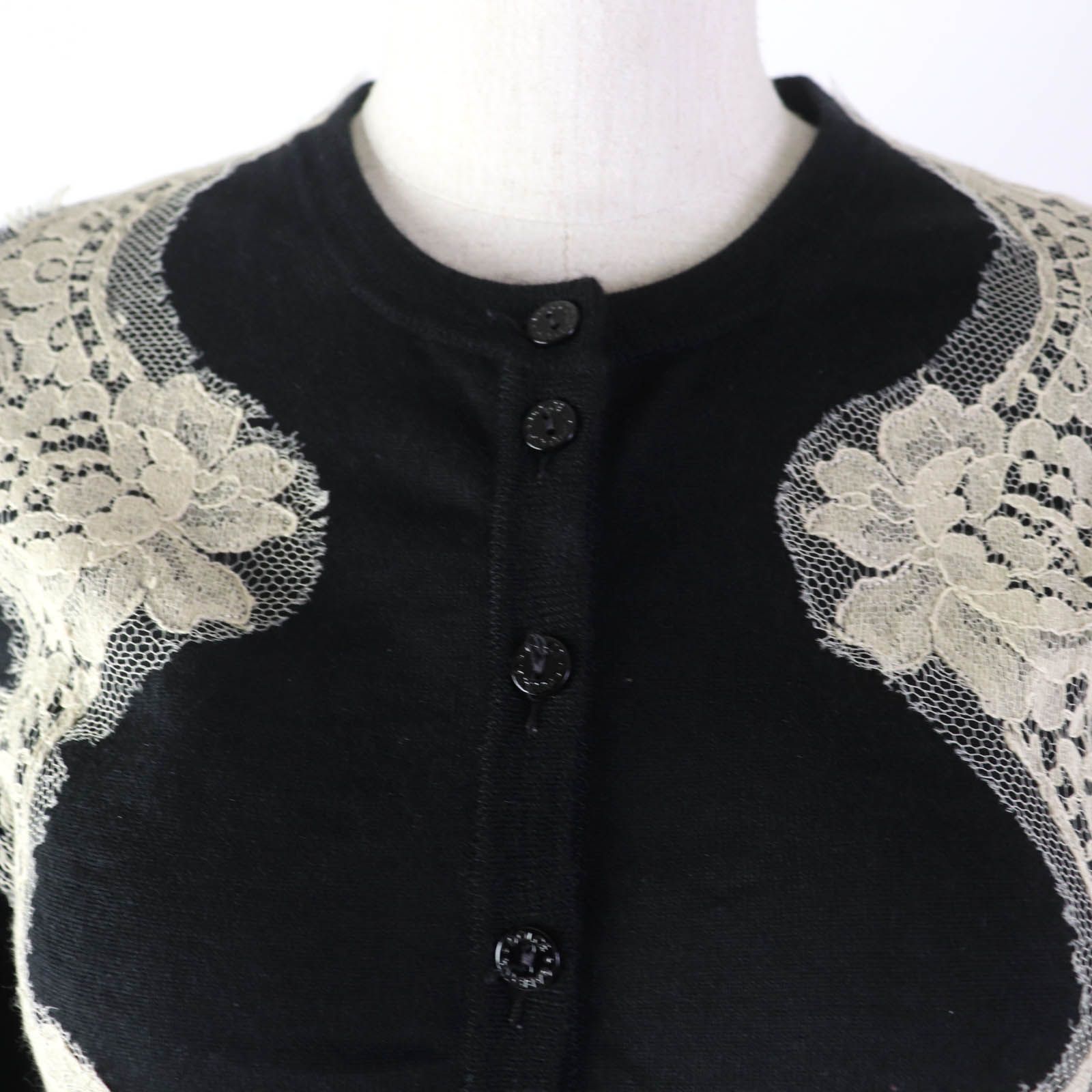 良品☆DOLCE&GABBANA ドルチェ＆ガッバーナ 黒タグ カシミヤ シルク  