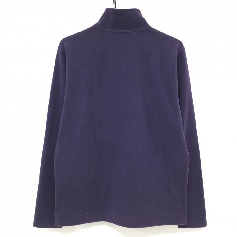 ☆SALE価格☆【超美品】モンジー ハイネックフリース パープル ハーフ