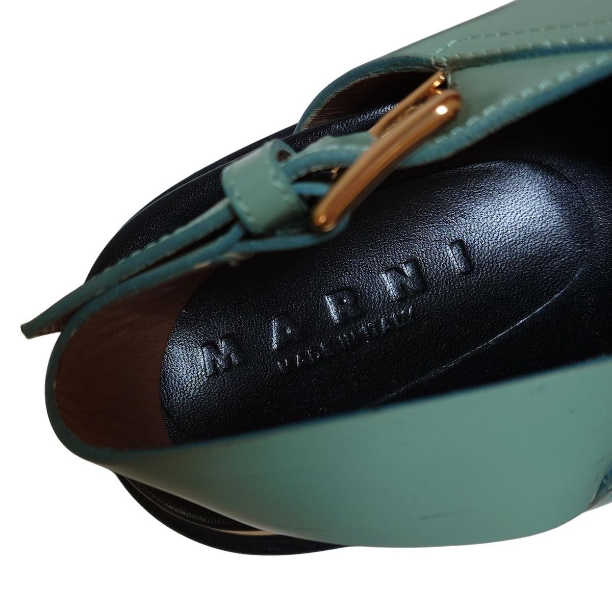 MARNI マルニ サンダル レディース - ライトグリーン フスベット レザー KIN-KAAI_COM