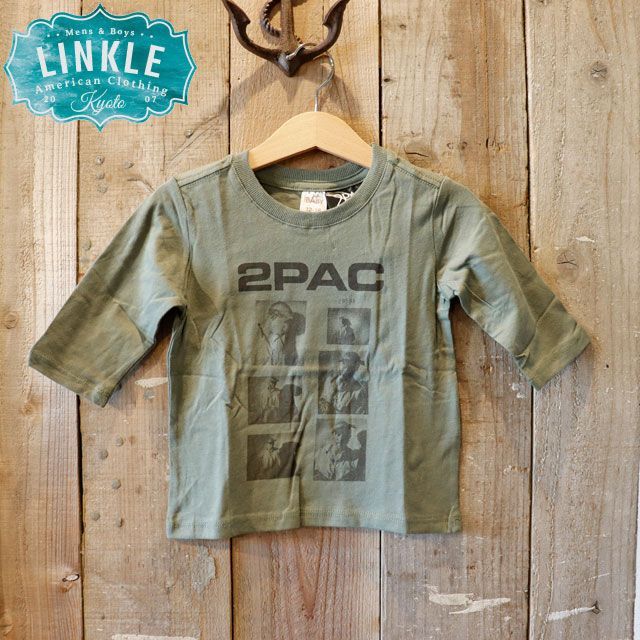 【べビー】cotton on(コットンオン)：【2PAC】 プリント 長袖 Tシャツ