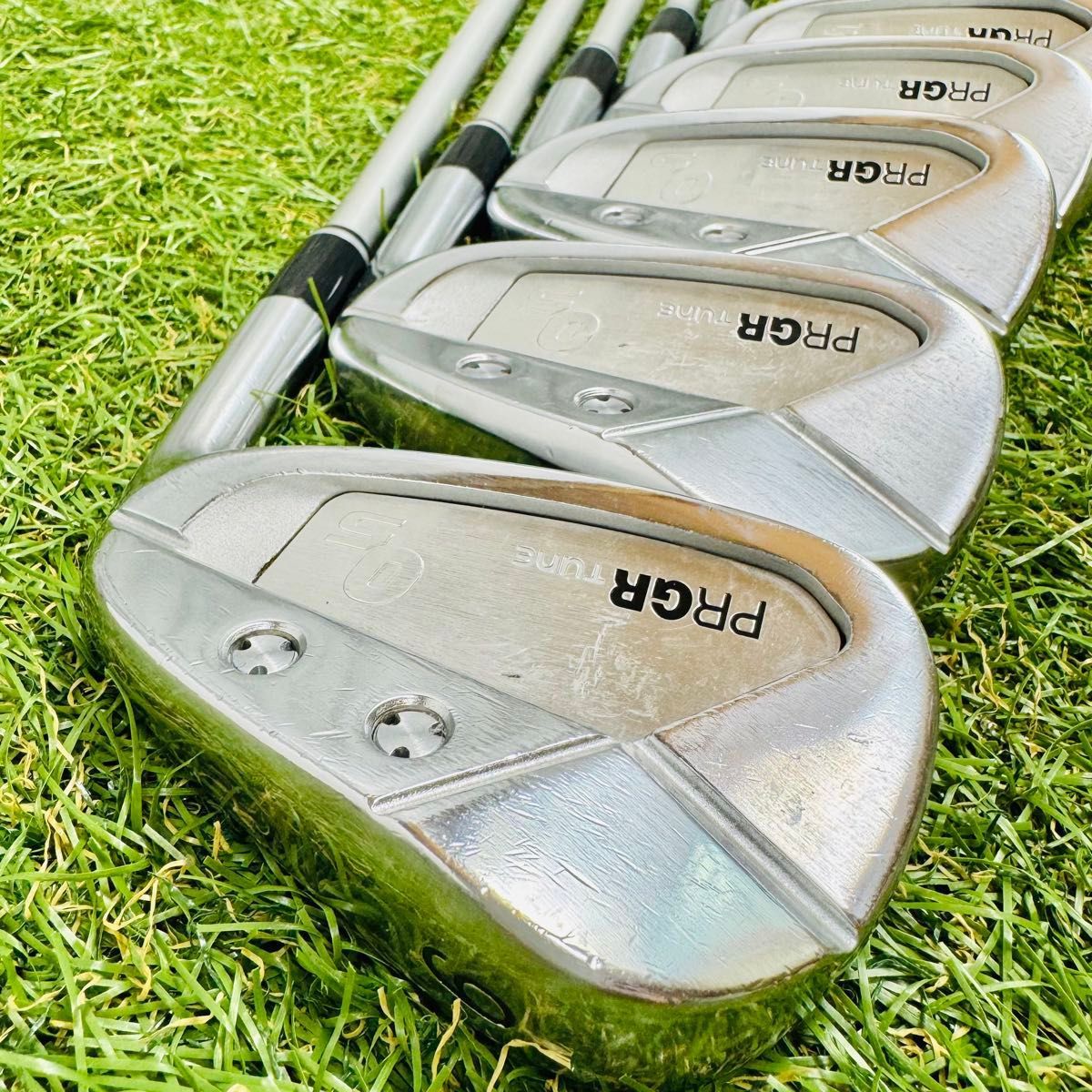 良品】MCI装着 プロギア チューン05 CB メンズアイアンセット 5本 S