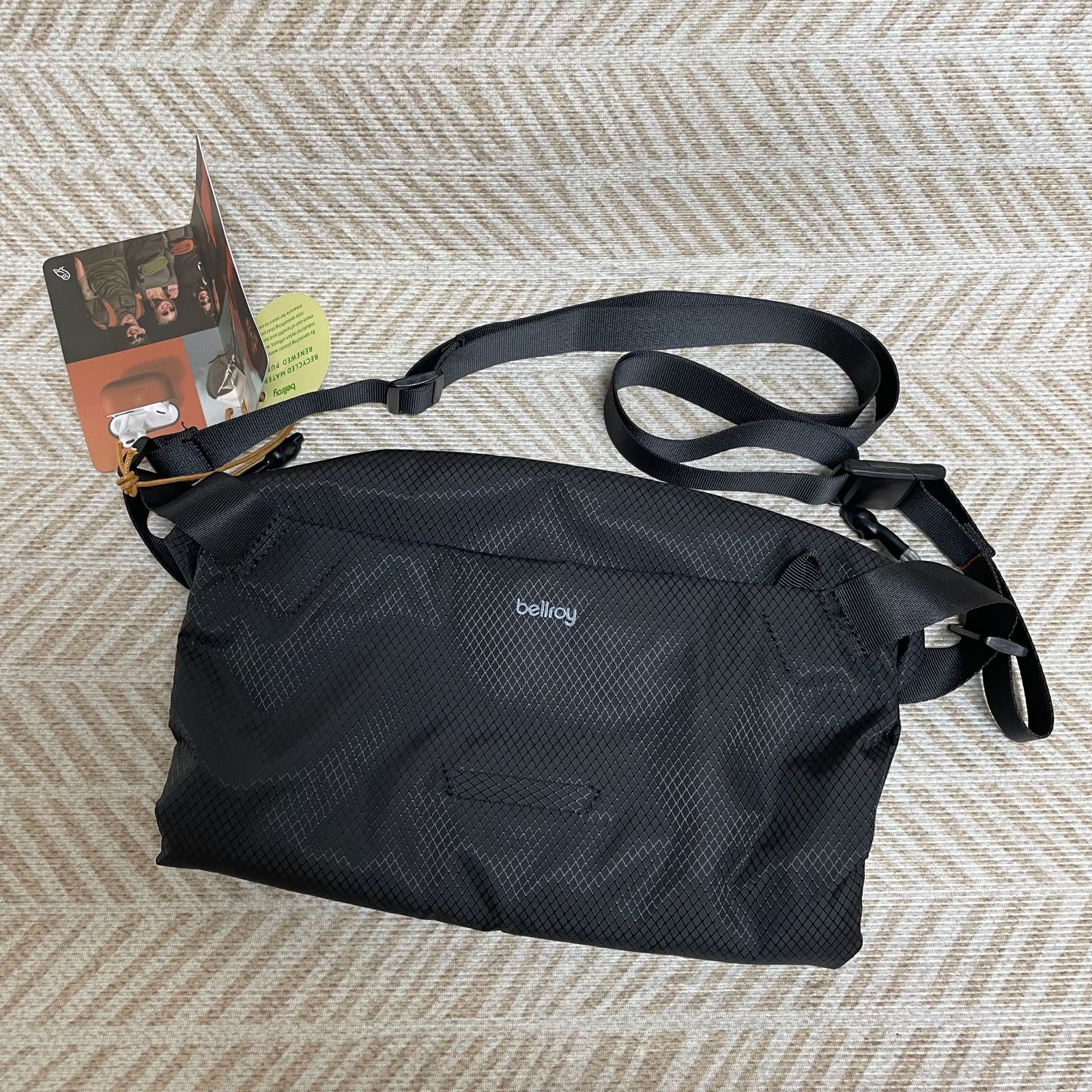 BELLROY LITE SLING ベルロイ ボディバッグ ブラック 男女兼用 - メルカリ 