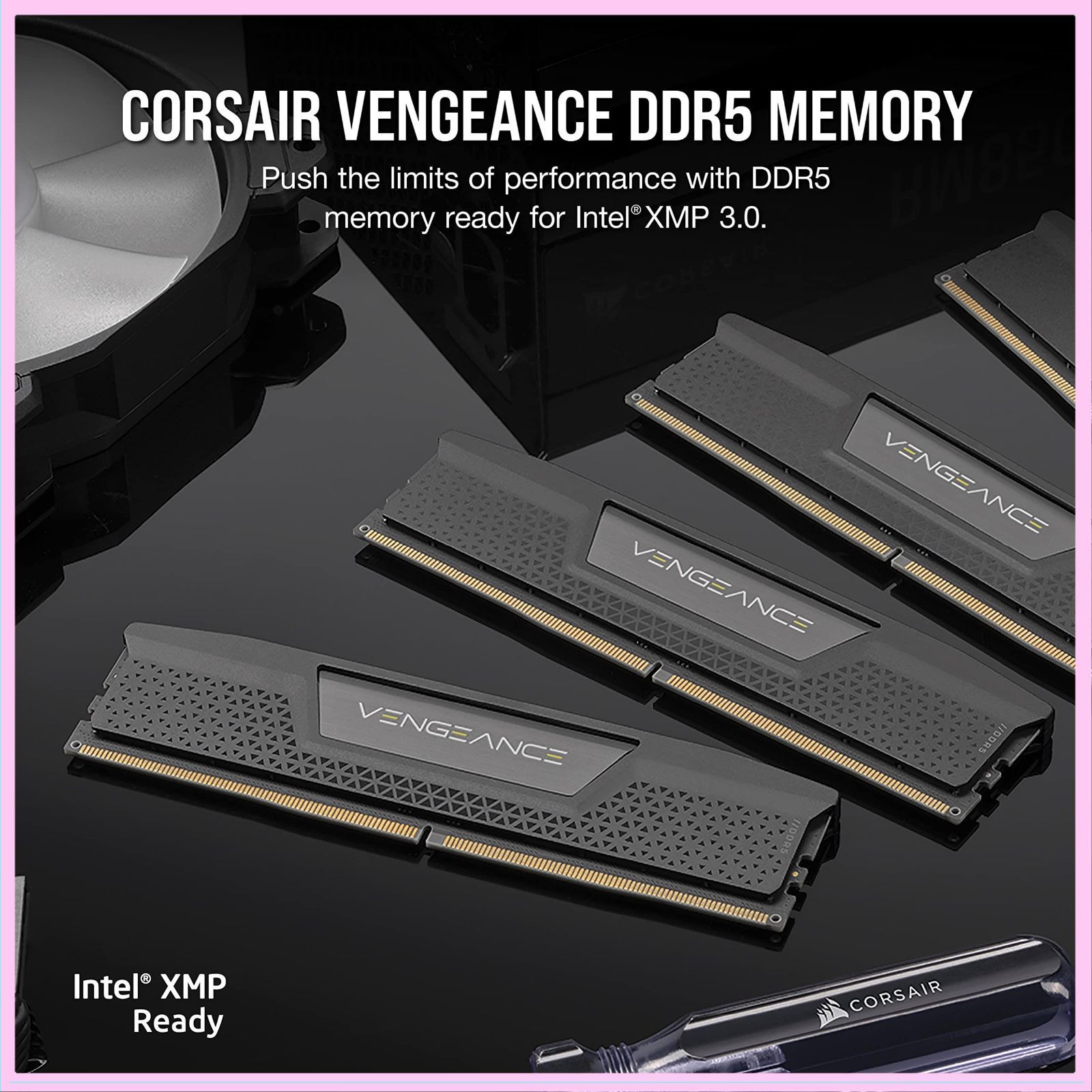 CORSAIR DDR5-6400MHz デスクトップPC用メモリ VENGEANCE DDR5シリーズ