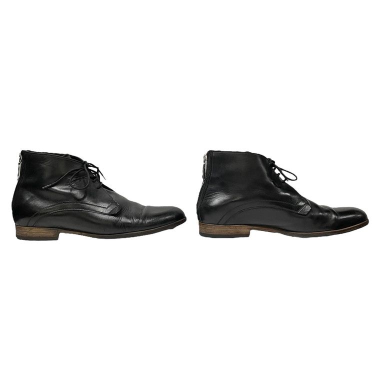 Dior Homme 10SS カーフレザーバックジップチャッカブーツ シューズ 