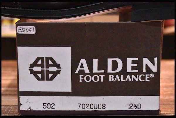 2.5D 箱付 DEAD キッズ】ALDEN オールデン 502 キャップトゥ レースアップ ブーツ 黒 ブラック カーフ 編み上げ  HOPESMORE【EQ051】 - メルカリ