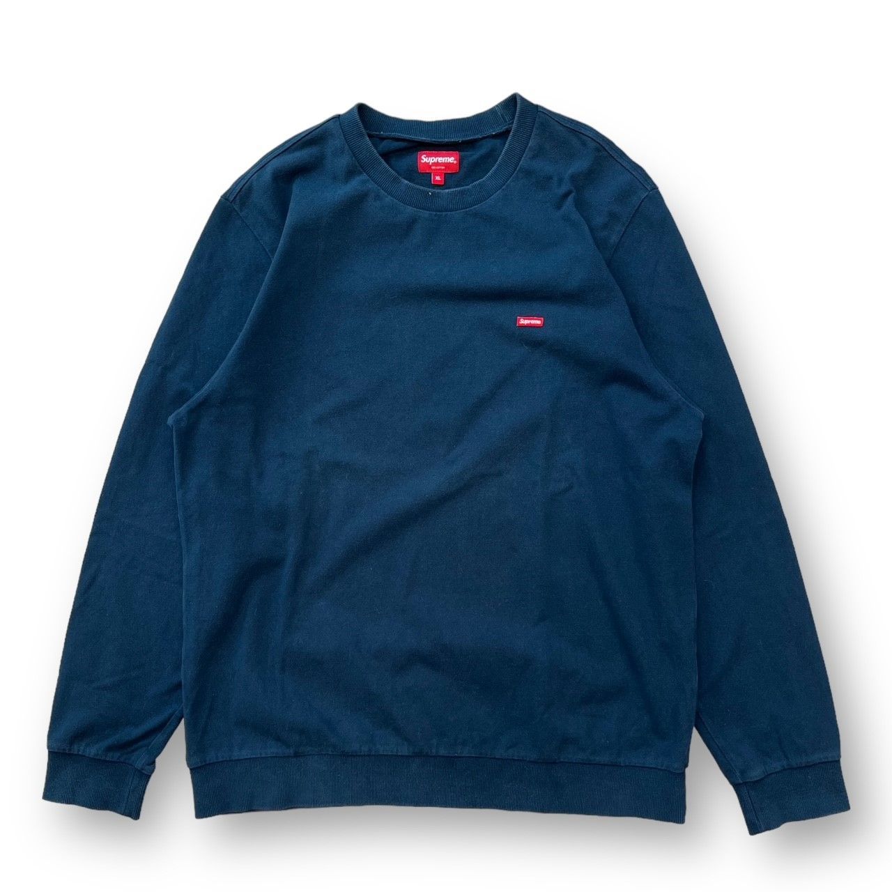 希少 国内正規 Supreme 16AW Small Box Pique Crewneck XL - cecati92