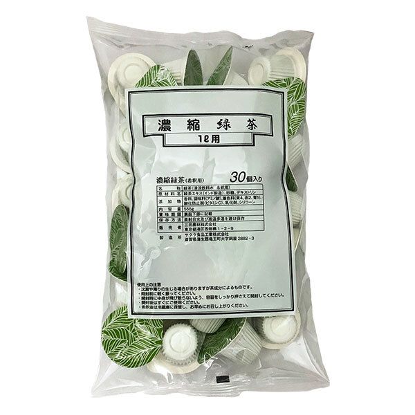 三井農林 濃縮 緑茶 希釈用 ポーション 18.5g×30個 ×12袋入× 2ケース ｜ 緑茶 希釈 ポーション