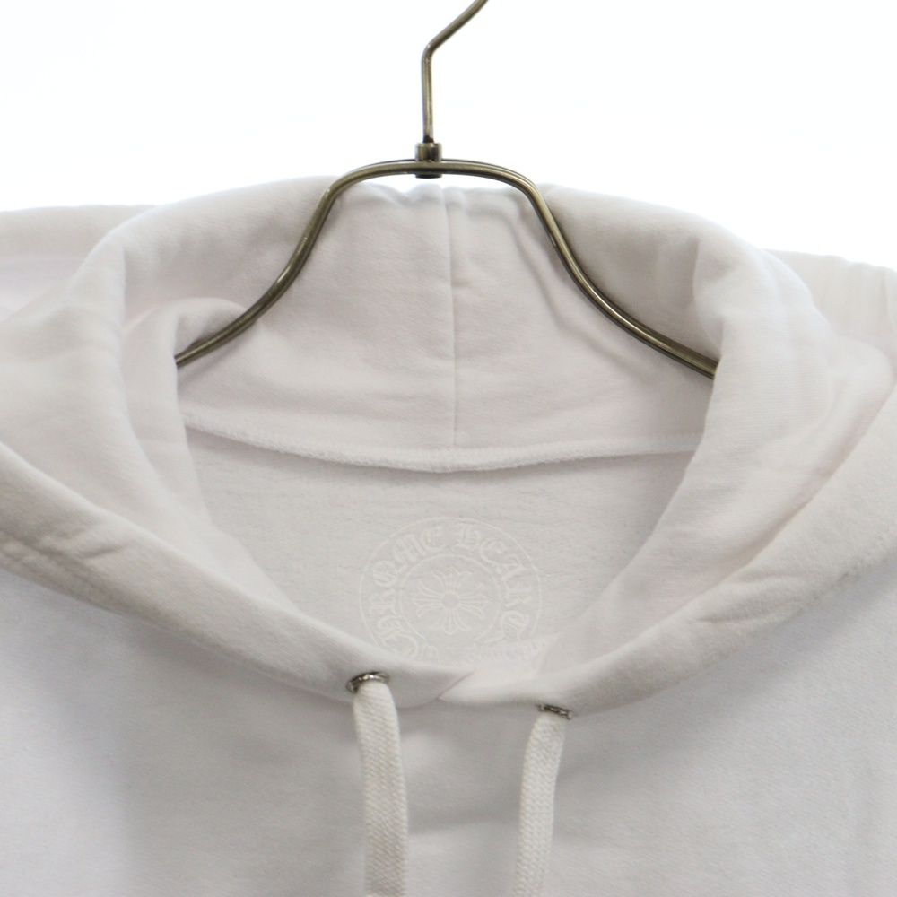 希少★送料無料【CHROME HEARTS】LLS フォト フーディ ホワイト CHROME HEARTS (クロムハーツ) LLS HOODIE LLSフーディ