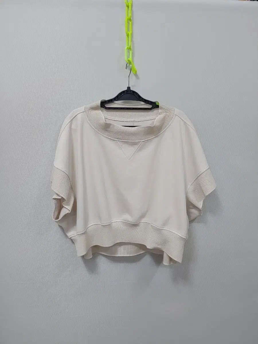 SYSTEM システム 24S クロップド Tシャツ オーバーサイズ レディース 90F