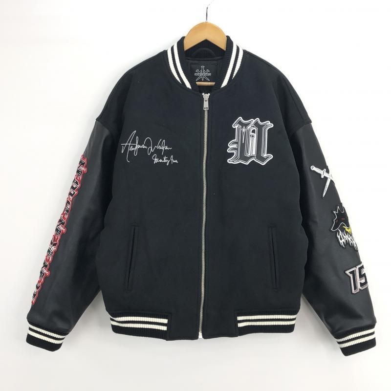 アンノウン・ロンドン LOGO VARSITY JACKET スタジャン