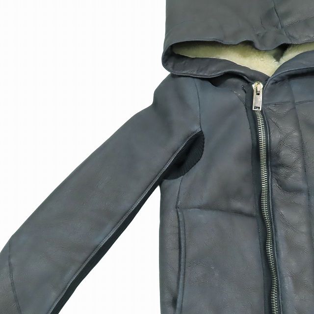 13AW リックオウエンス Rick Owens ムートン ライダース