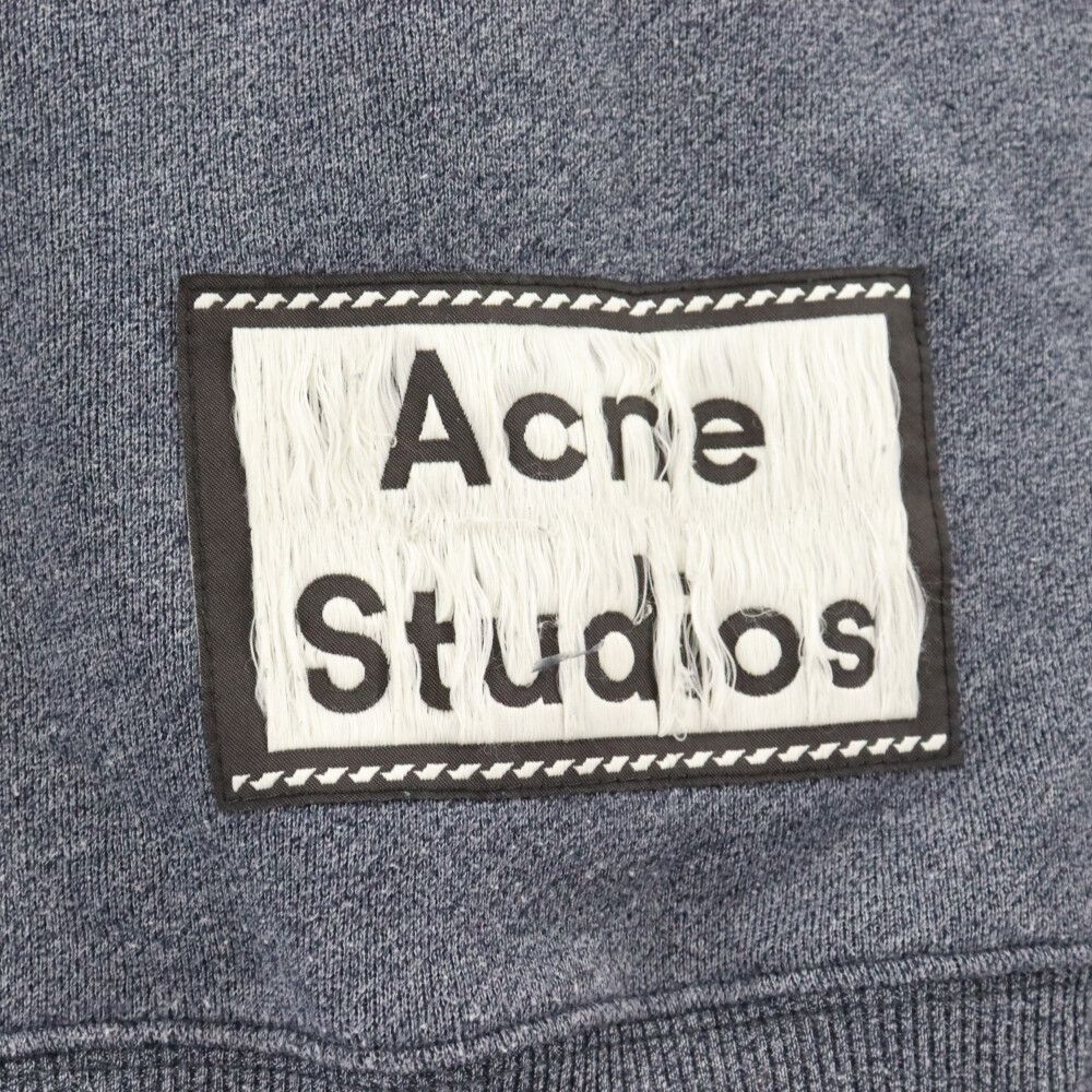 Acne Studios (アクネ スティディオス) 20SS クルーネックスウェットトレーナー ネイビー FN-MN-SWEA000094