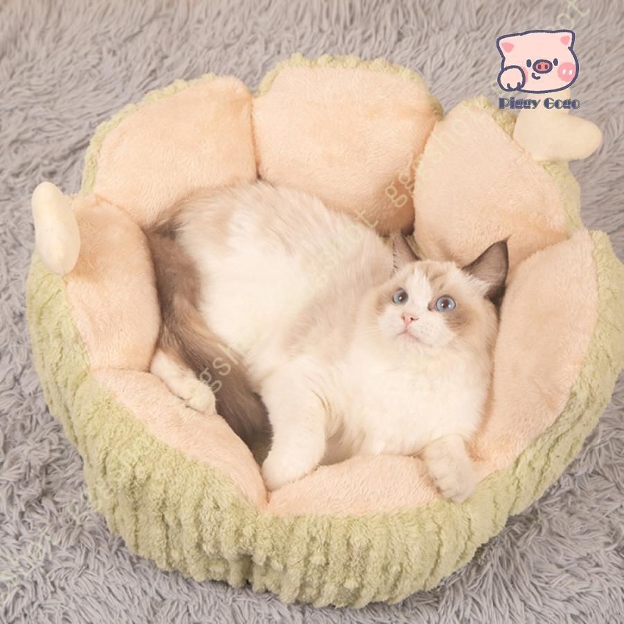 ペットベッド 犬 ベッド 猫ベッド クッション 冬 洗える ふわふわ 可愛い あったか 柔らか ネコ 猫用 小型犬 うさぎ 室内用 もこもこ 保温布団 にゃんこハウス
