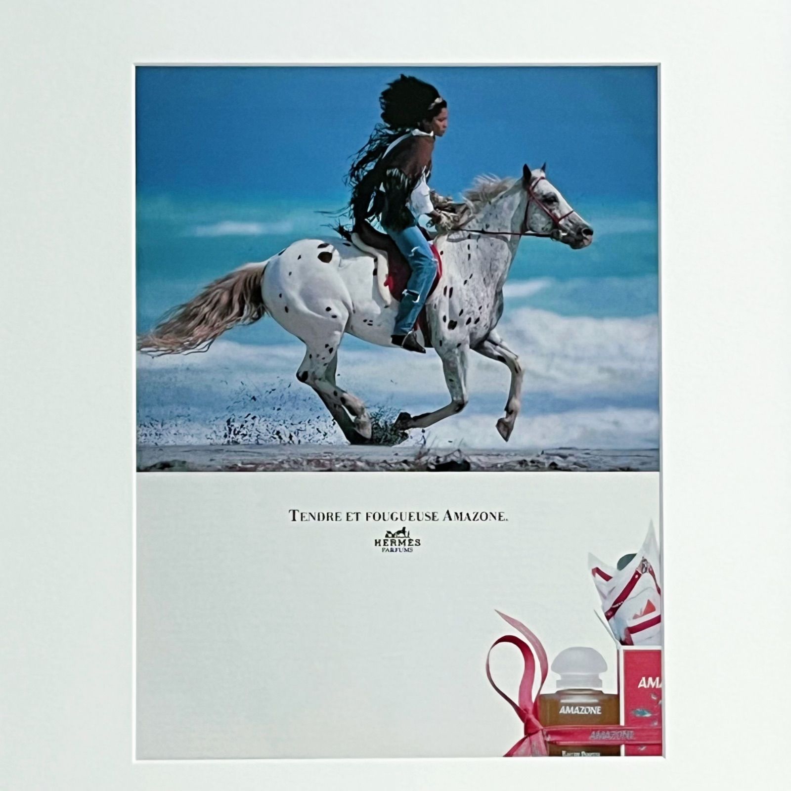 1989 広告＞Hermès エルメス アマゾン アドバタイジング ポスター