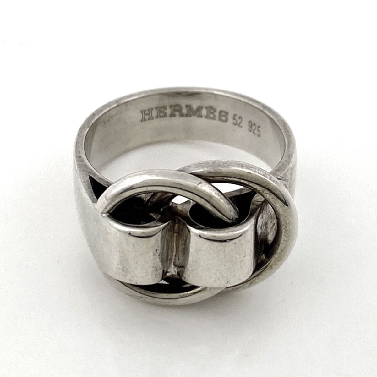 エルメス HERMES ドゥザノー リング 指輪 リング 11.5号 シルバー925  