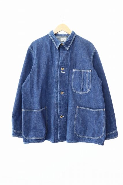 or Slow 40s COVERALL 月桂樹ボタン　オアスロウ or Slow 40s COVERALL 月桂樹ボタンオアスロウ