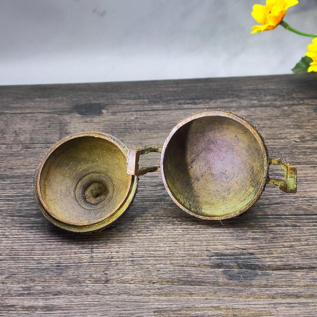 銅器 香炉 百宝炉 仏具 香道具 装飾品 工芸品 置物 - メルカリ