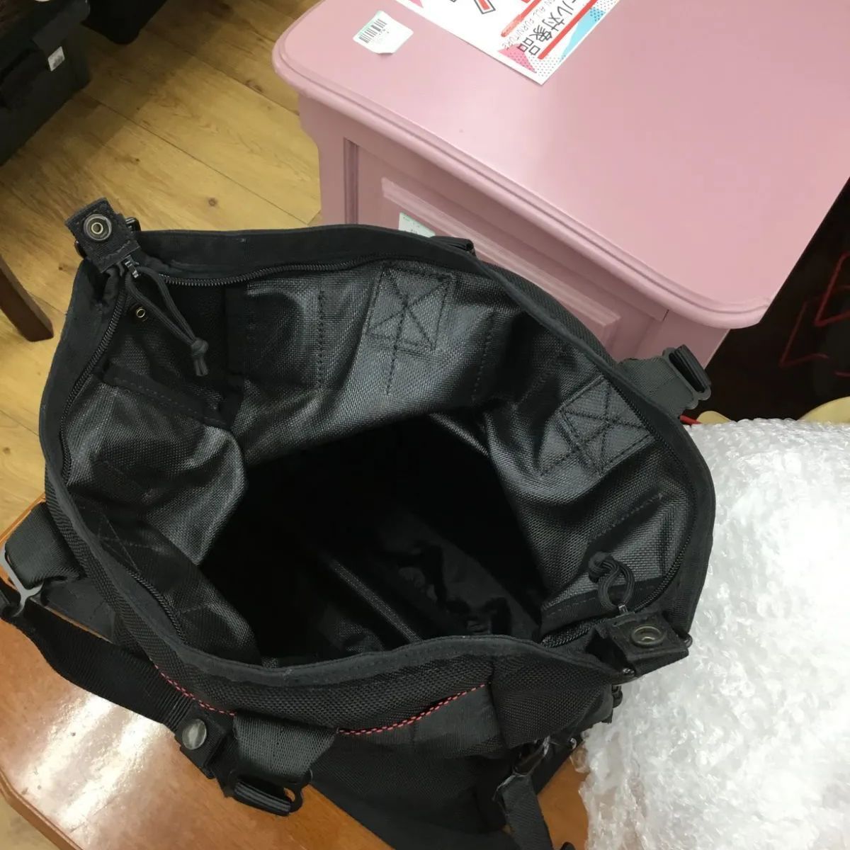 ブリーフィングヘルメットバッグ　2way BRIEFING 2WAY バッグ ヘルメットバッグ エキスパート藤沢辻堂店 別注
