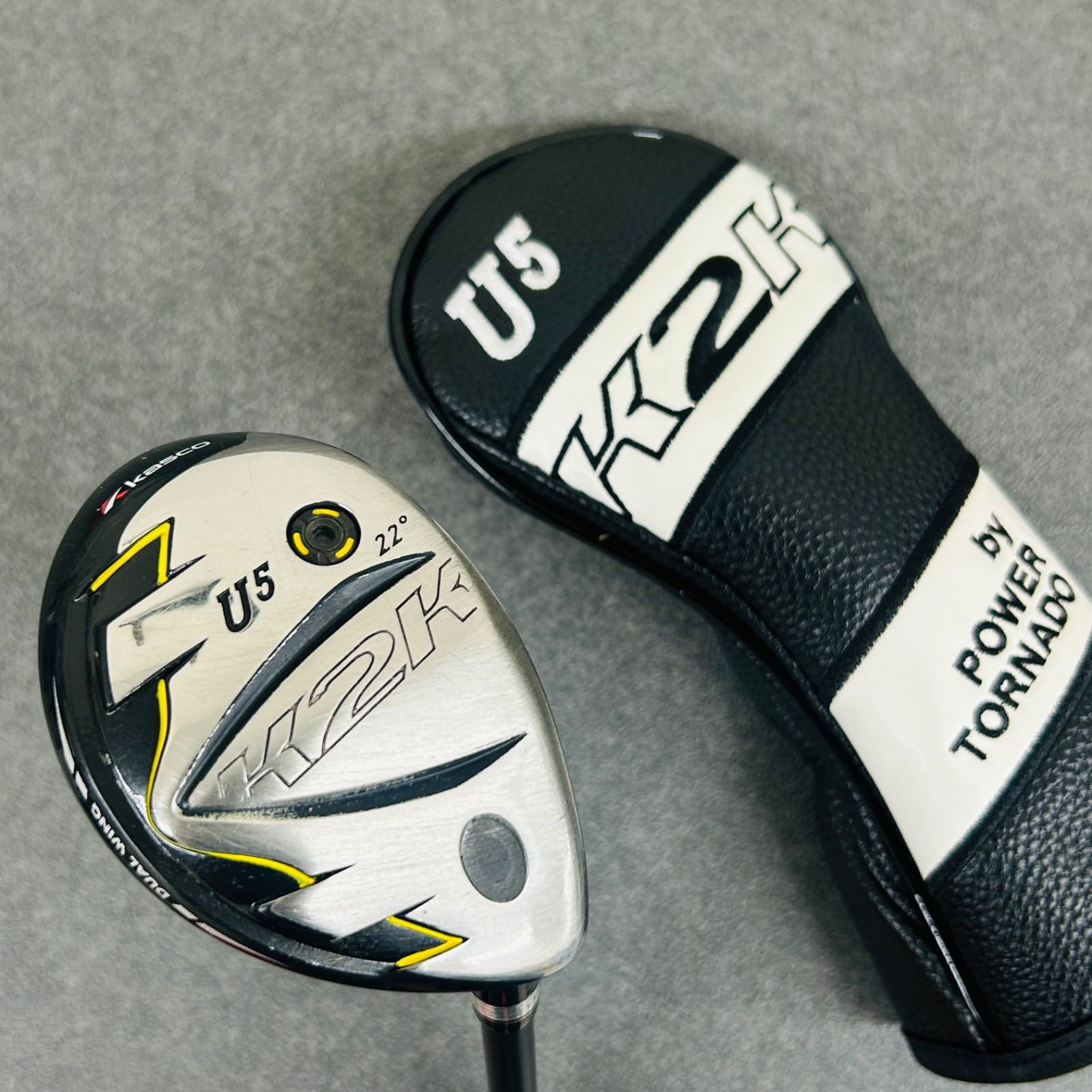 KASCO キャスコ K2K POWER TORNADO U5 22° パワートルネード